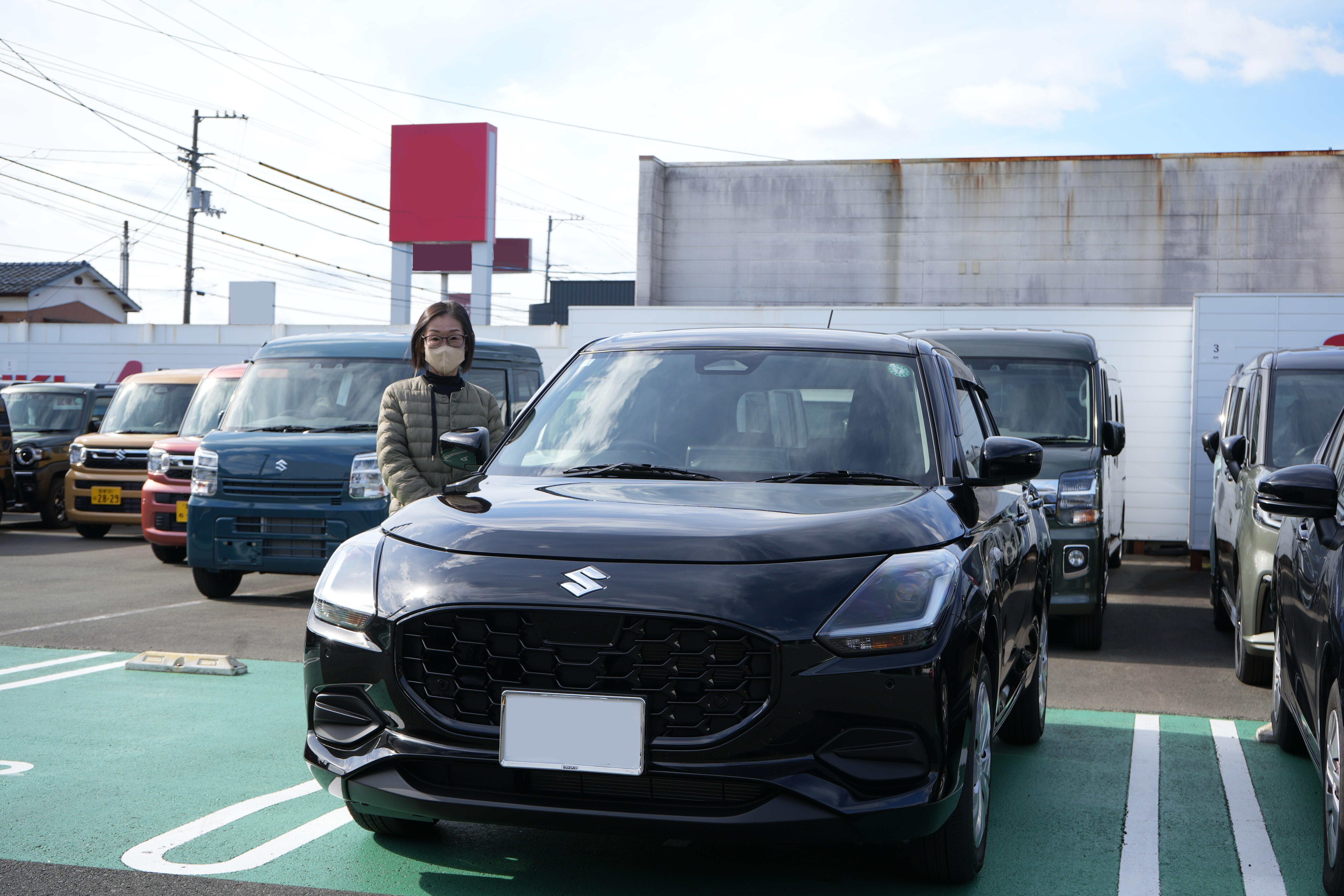 納車写真