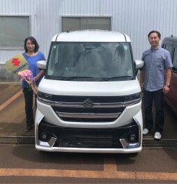 K様スペーシアご納車おめでとうございます！