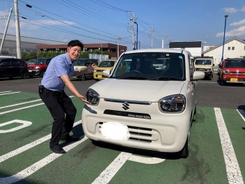 【つくば研究学園】新型アルト　ご納車！！