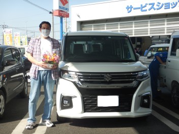 ソリオご納車おめでとうございます！
