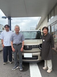 クロスビーご納車ありがとうございました！