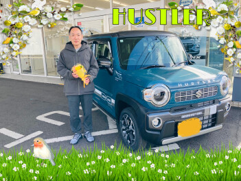 ★☆★ハスラーXターボ　4ＷＤをご納車しました★☆彡