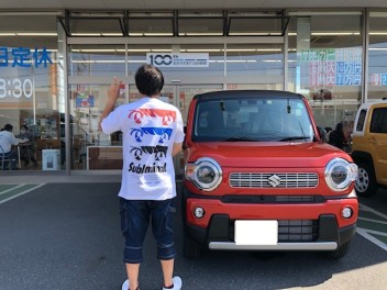 ハスラー　納車しました