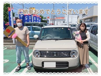 アルトラパンのご納車おめでとうございます！