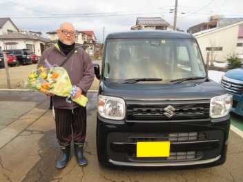 S様　スペーシア　ご納車です(*^_^*)