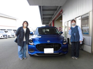 スイフトご納車させていただきました！