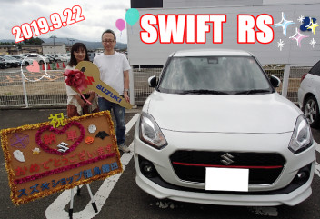スイフトご納車です☆