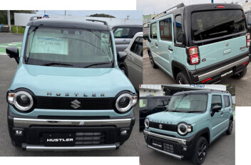 新車在庫車　ハスラータフワイルド　展示中