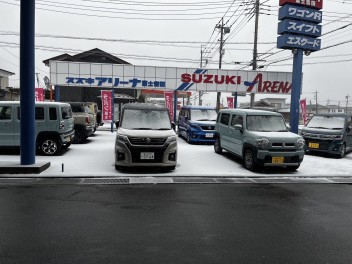 寒い寒い雪の日に