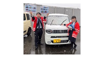 久しぶりの雪だよ、寒いよ、、、冬タイヤの準備できていますか？