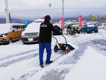 雪かき