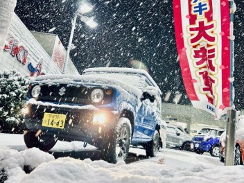 雪ジムニー