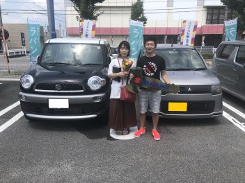 S様クロスビーご納車　おめでとうございます！