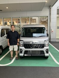 Ｓ様にエブリイワゴンをご納車致しました！！