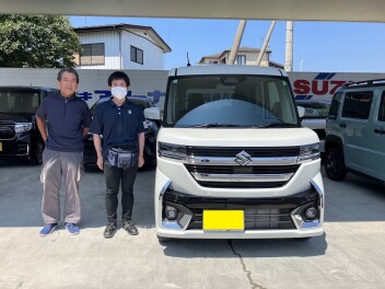 スペーシアカスタムご納車おめでとうございます！
