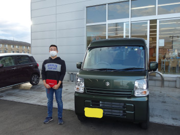 エブリィバンご納車です！