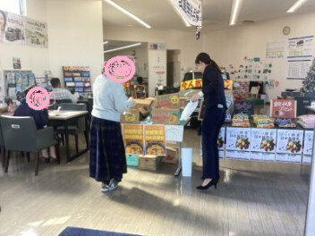 午後からもおまちしております　２２日からの３日間開催