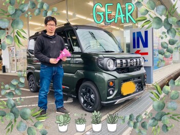 ☆★☆　スペーシアギア　ご納車しました　☆彡