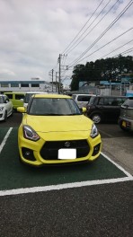 スイフトスポーツ納車式！