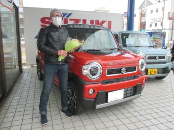 ☆新型ハスラー納車式☆