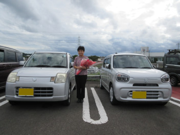 新車のアルトご納車です！