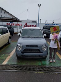 T様ラパンLCご納車おめでとうございます！