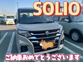 T様、ソリオご納車おめでとうございます！