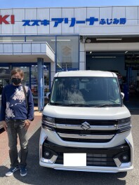 スペーシアカスタムご納車おめでとうございます！