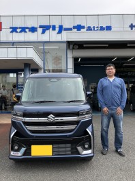 スペーシアカスタムご納車おめでとうございます！