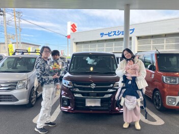 ソリオ納車をさせて頂きました！