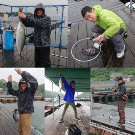 かわちゃんの休日　海上釣り掘り編