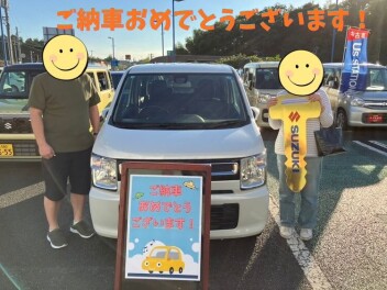 ♬ご納車おめでとうございます♬
