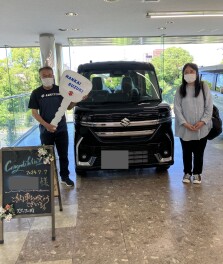 ご納車おめでとうございます