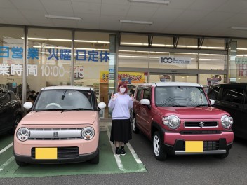 ハスラー納車おめでとうございます！