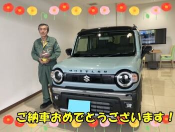 K様にハスラータフワイルドをご納車しました！