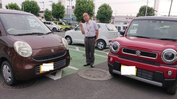 ハスラ－のご納車です！