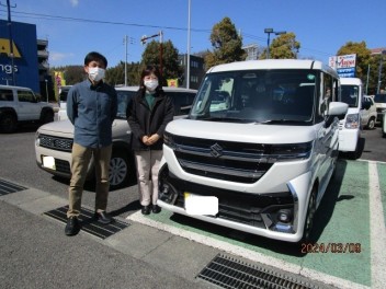 Y様　ご納車おめでとうございます！