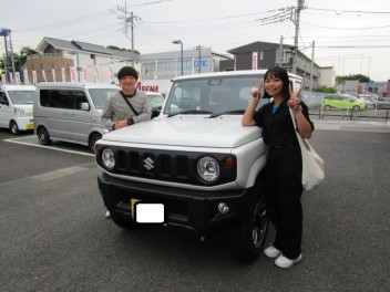 T様　ご納車おめでとうございます！