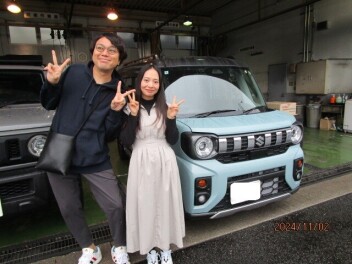 I様　ご納車おめでとうございます！