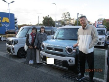 ・K様　ご納車おめでとうございます！