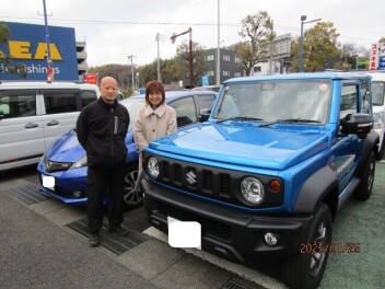 I様　ご納車おめでとうございます！