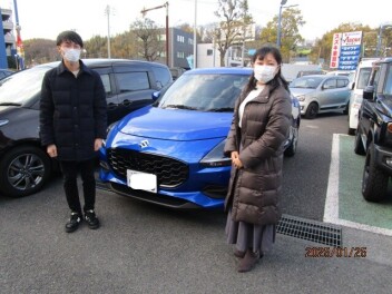 H様　ご納車おめでとうございます！