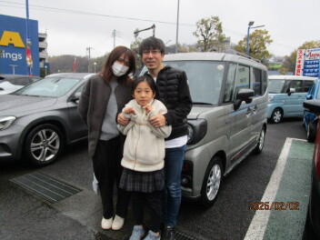 S様　ご納車おめでとうございます！