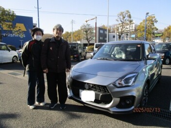 K様　ご納車おめでとうございます！