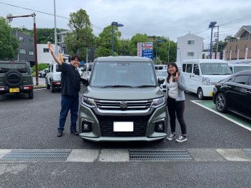 Ａ様　ご納車おめでとうございます！
