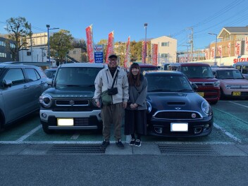 H様　ご納車おめでとうございます！