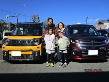 T様　ご納車おめでとうございます！