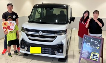 スペーシアカスタム納車しました！