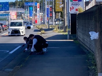 クリーン作戦を実施しました！