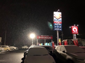 雪の時は